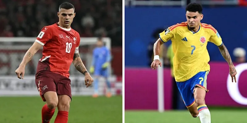 Dự đoán đội hình ra trận trong màn đối đầu giữa Thụy Sĩ vs Colombia